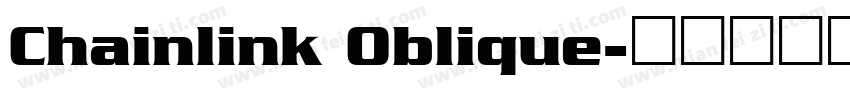 Chainlink Oblique字体转换